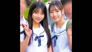 【修学旅行】男女同じ部屋なら知恵袋ではなく玉袋が空っぽ間違いなし！セーラー服で大乱交中出し!!北岡果林・宮城りえ（orecz105）