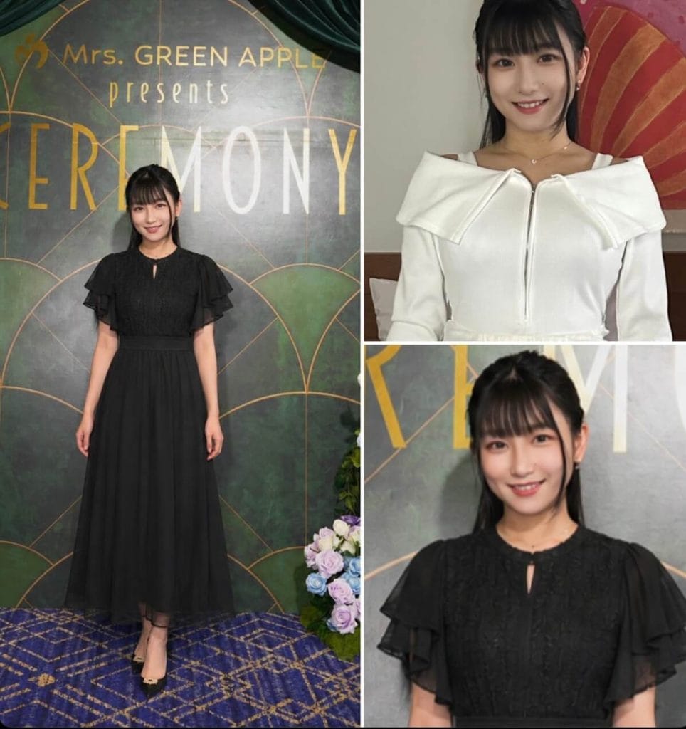 花柳杏奈の画像を使ったと思われるアイコン画像。