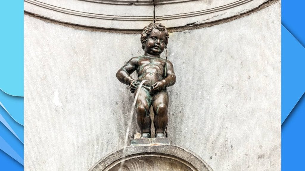 小便小僧の画像。ラブホのシャンプーは使うな!と言われる理由。